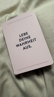 Lebe deine Wahrheit aus